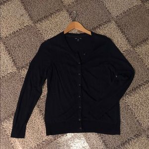 NWOT GAP Basic Navy Cardigan